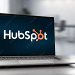 HubSpot Logo on Laptop Screen