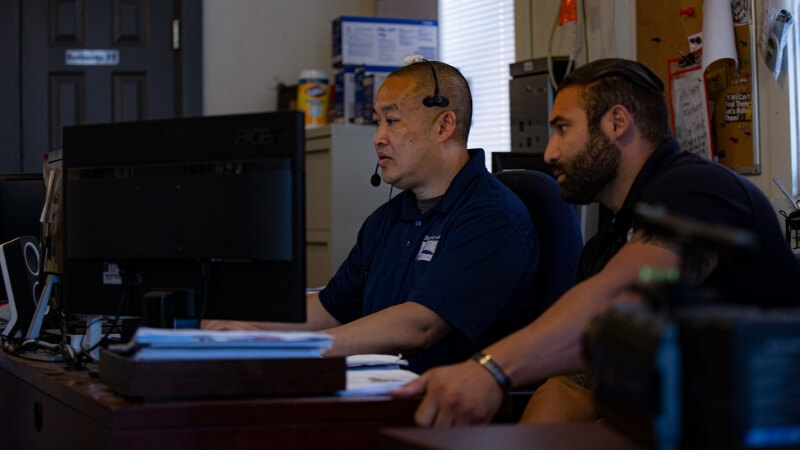 contractor workflow comparison paper vs CRM software for service business