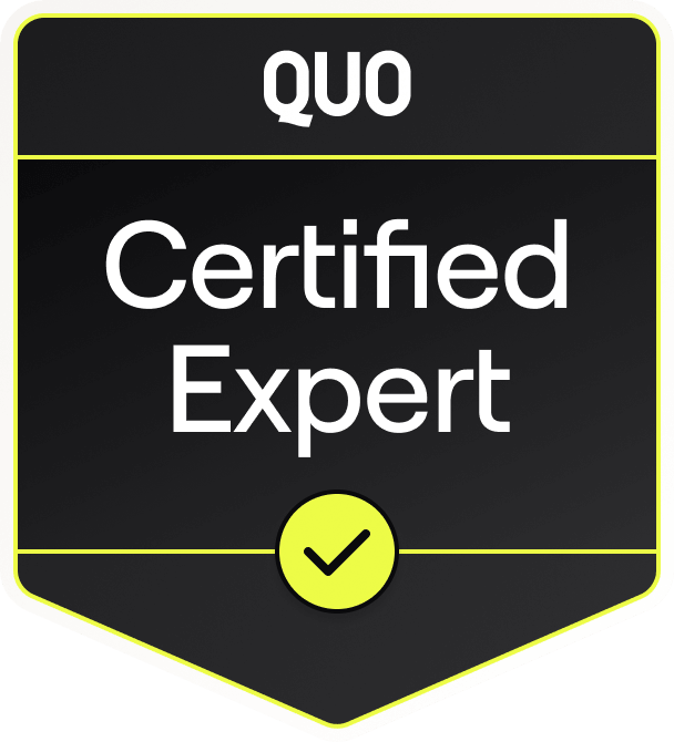 Quo Certified Expert Badge